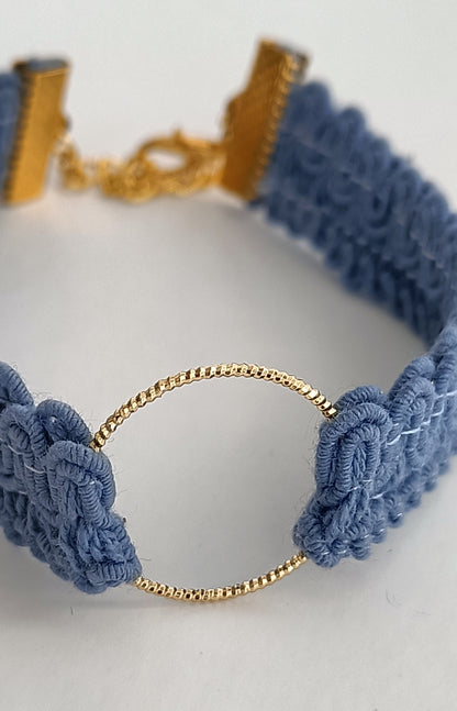 Bracelet Vintage Tempora - Bleu