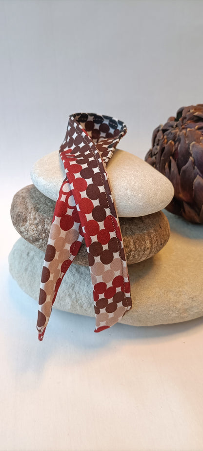 Ruban soie pour bracelet et manchette