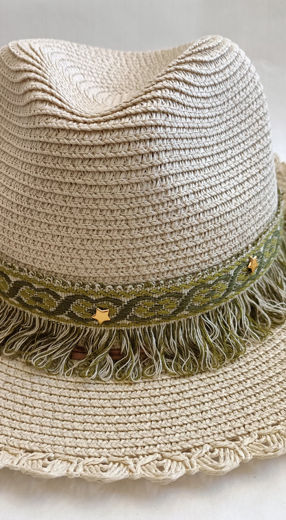 Chapeau panama bohème