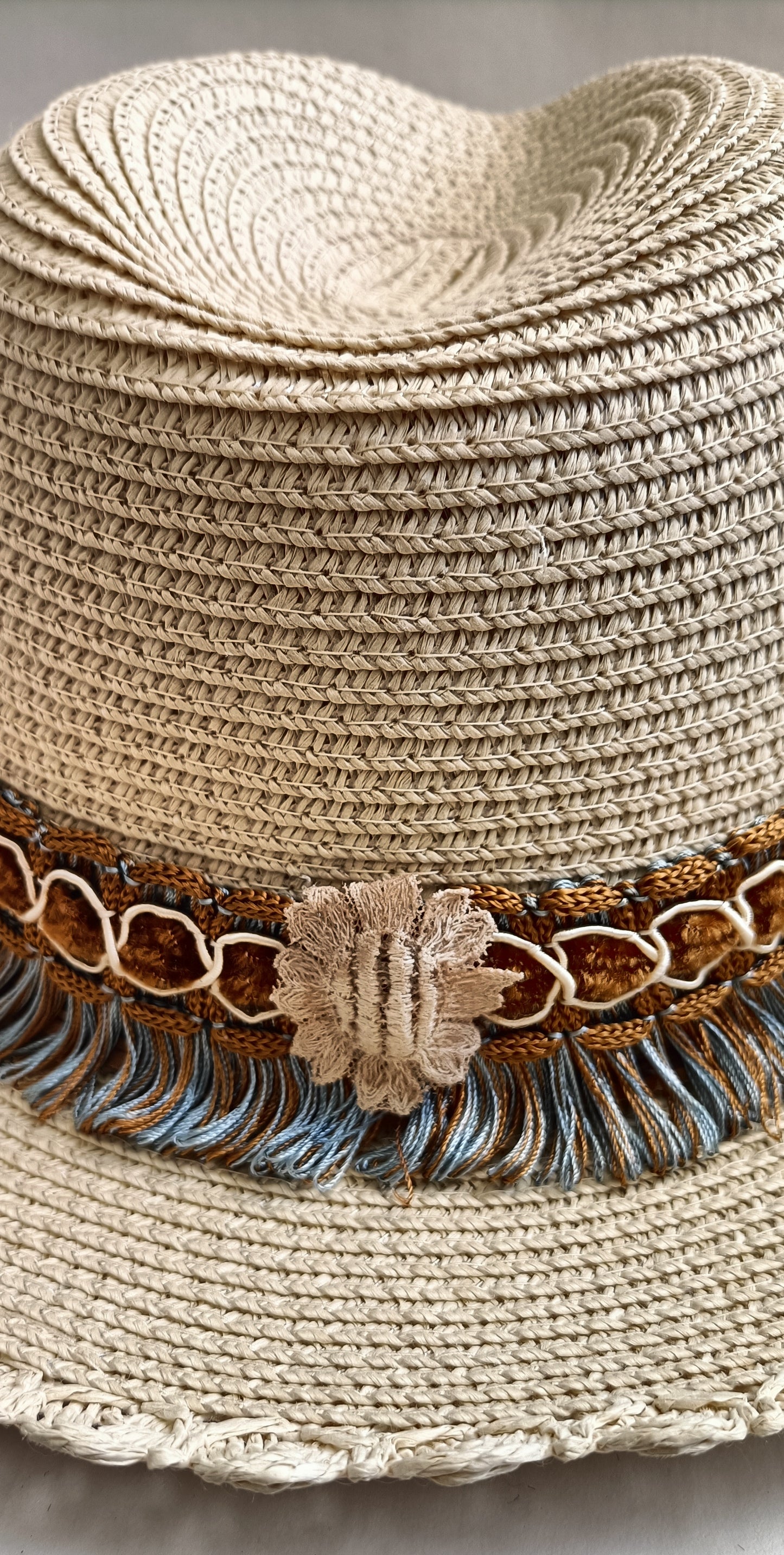 Chapeau panama bohème