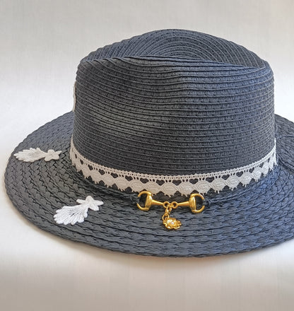 Chapeau panama noir