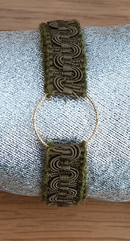 Bracelet Vintage Tempora - Kaki