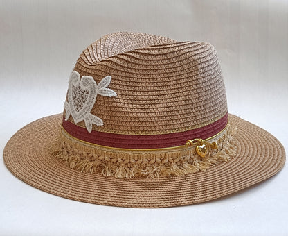 Chapeau panama bohème