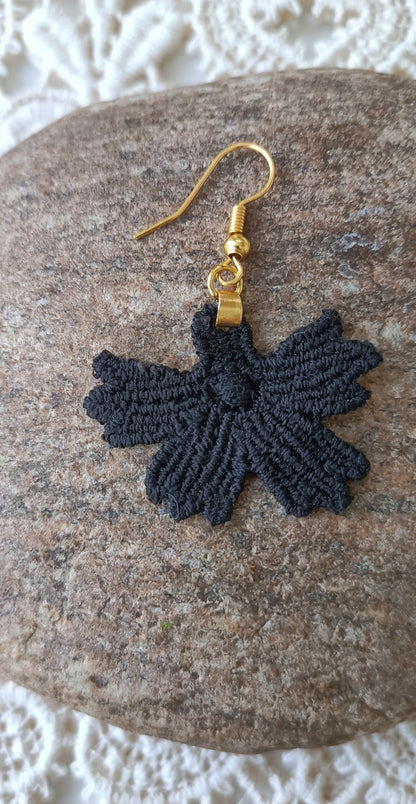 Boucles d'oreilles bohème dentelle