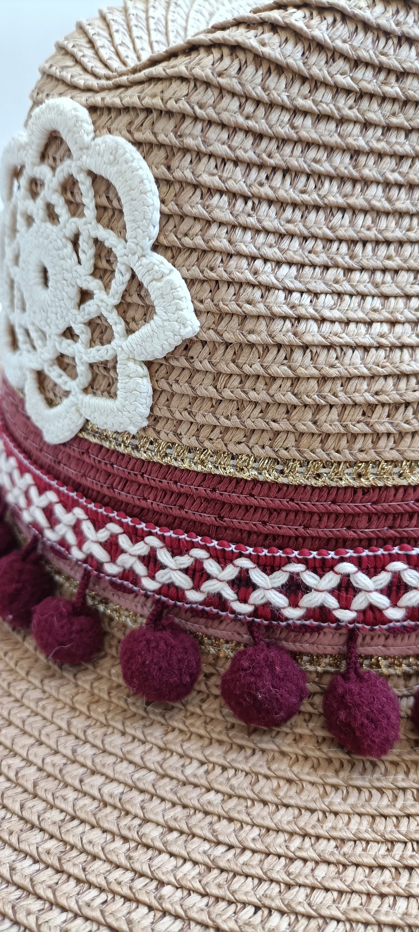 Chapeau panama bohème