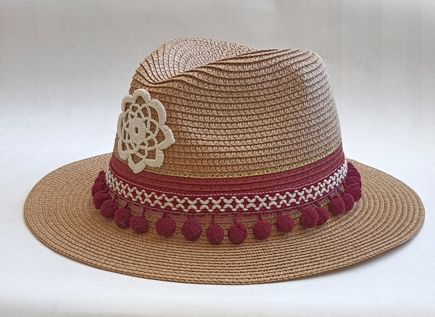 Chapeau panama bohème