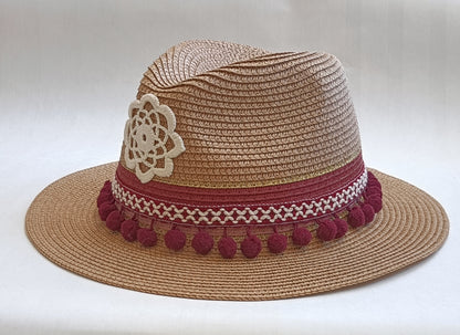 Chapeau panama bohème