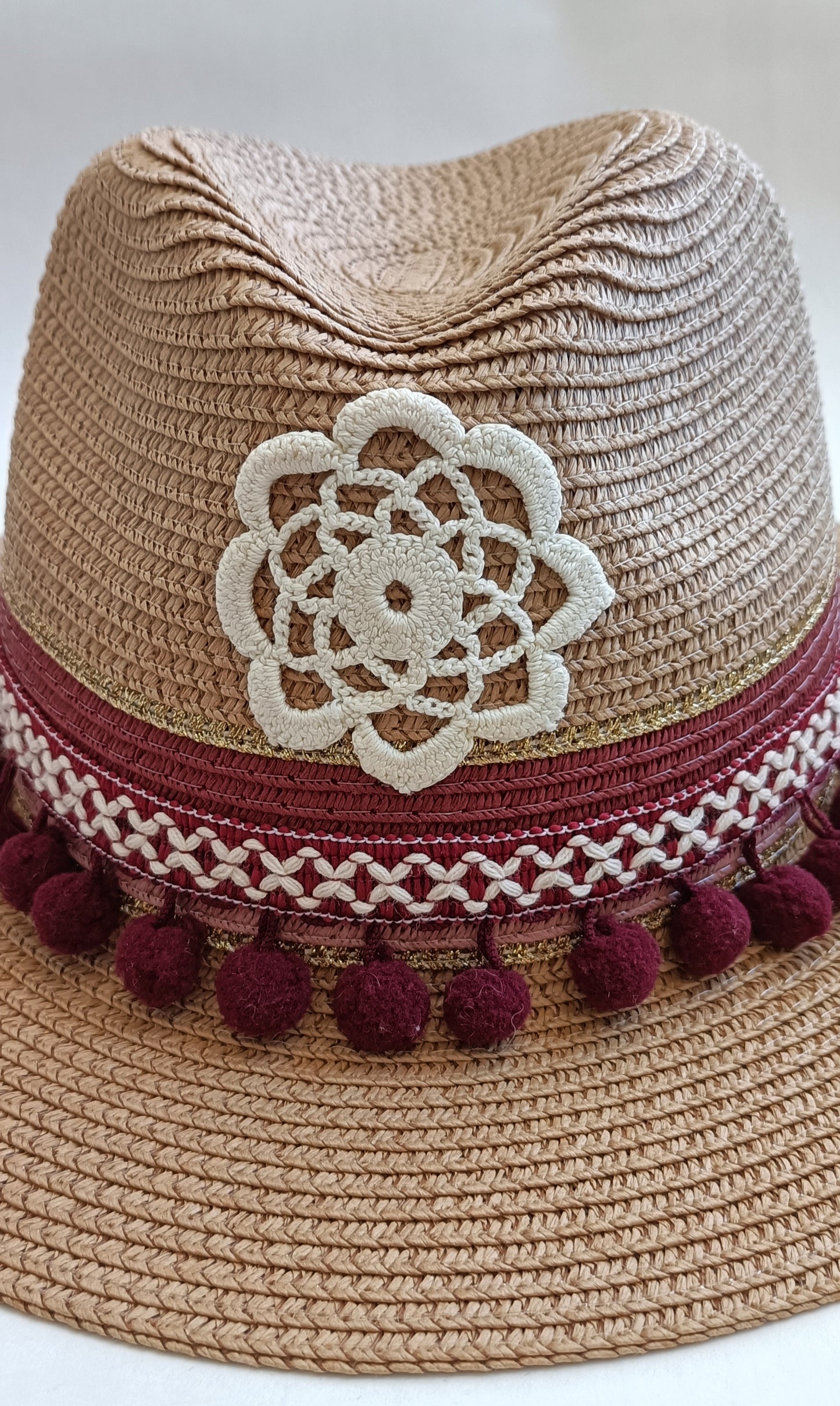 Chapeau panama bohème