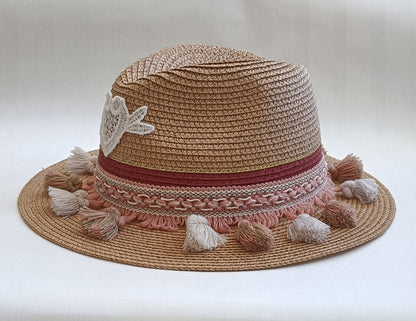 Chapeau panama bohème