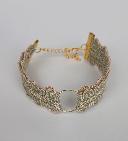 Bracelet Vintage Tempora - Vert/Rose