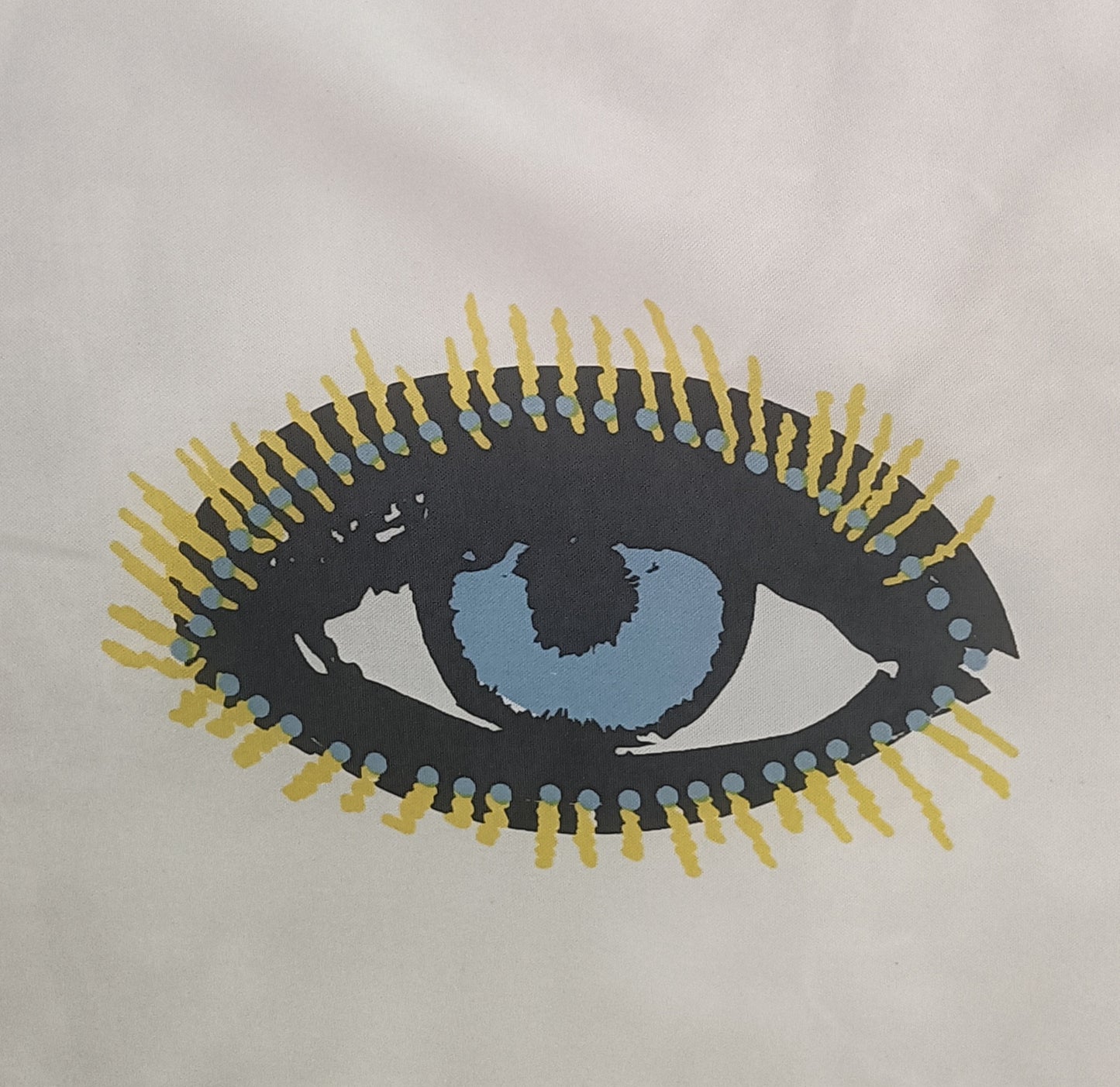 Coussin Œil Bleu & Bleu Klein