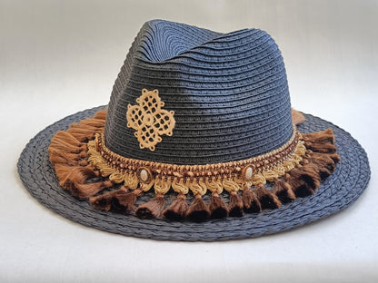 Chapeau panama bohème