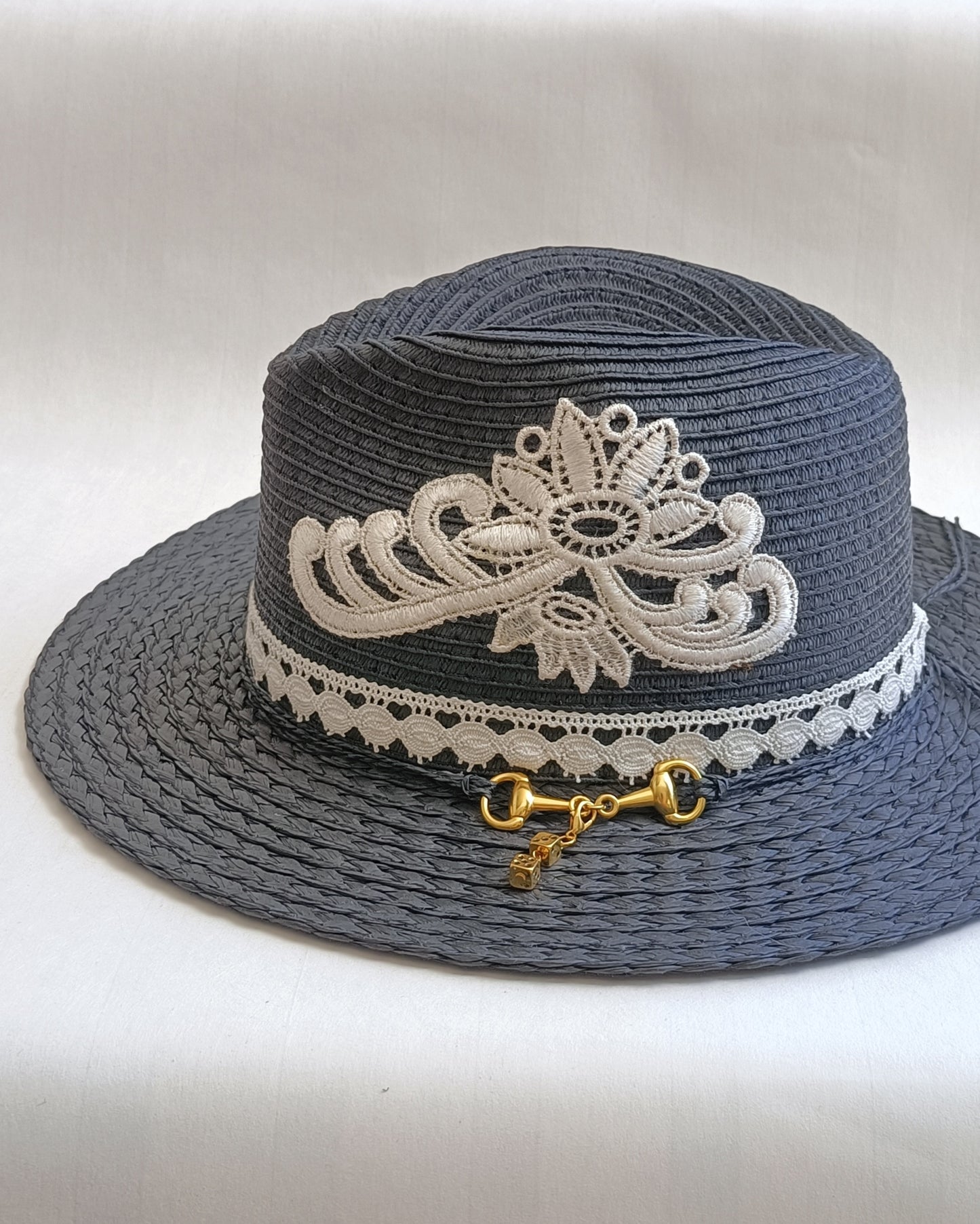 Chapeau panama noir