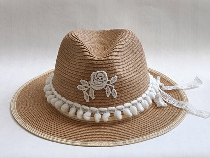 Chapeau panama bohème