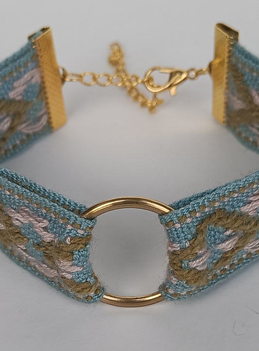 Bracelet Vintage Tempora - Bleu/Vert