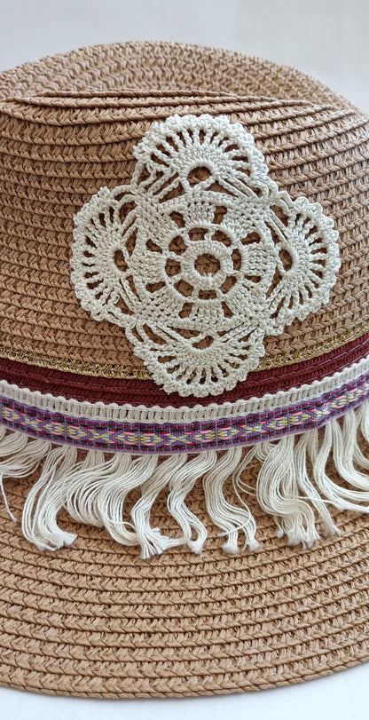 Chapeau panama bohème
