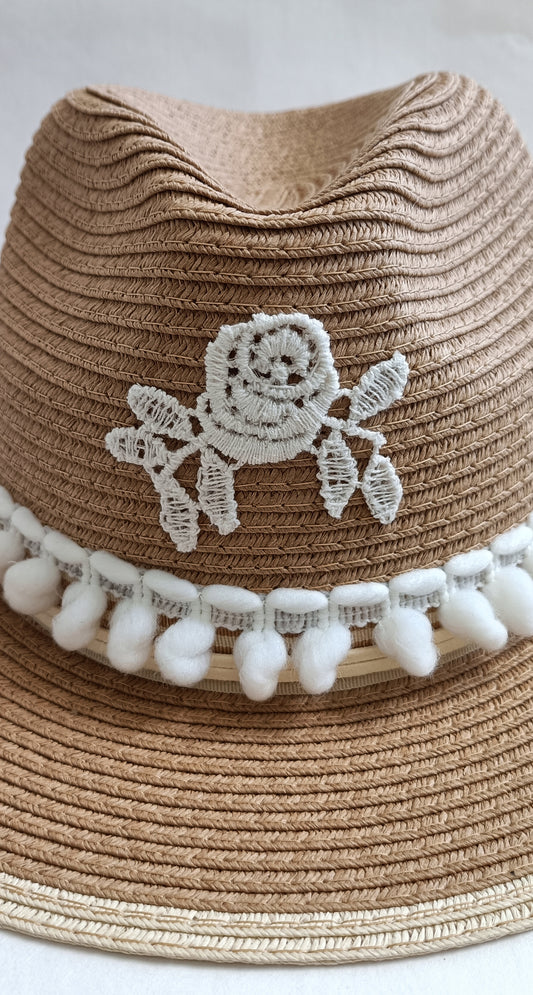Chapeau panama bohème