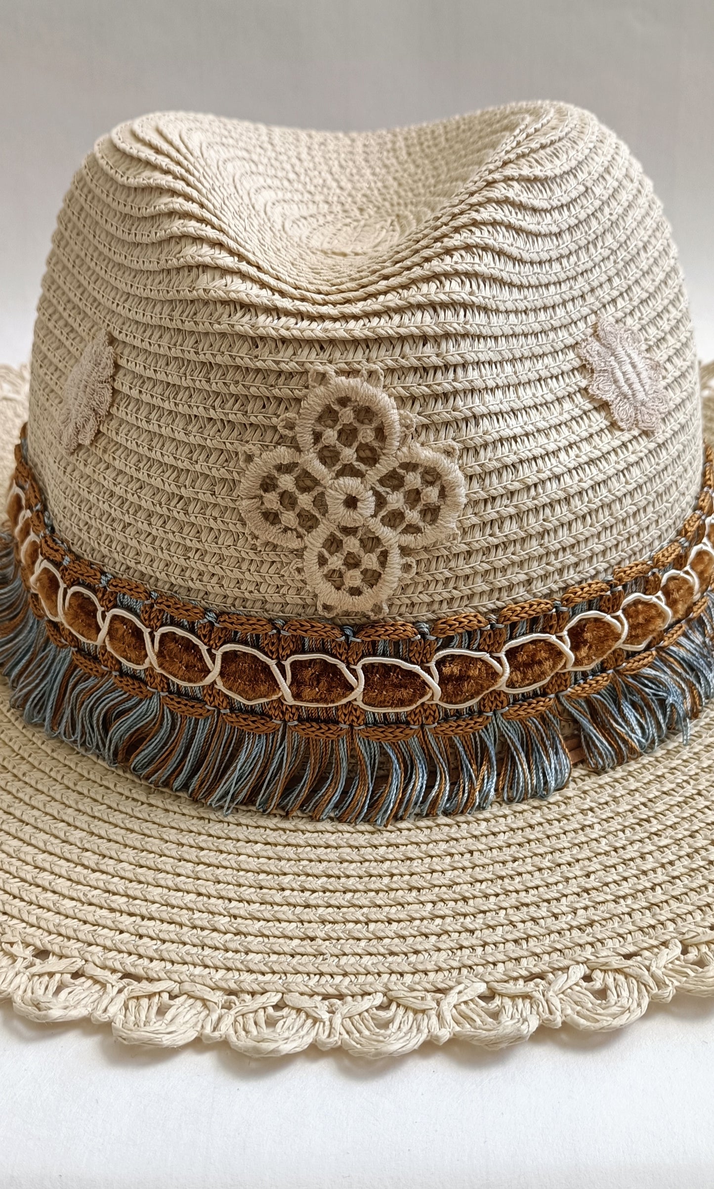 Chapeau panama bohème