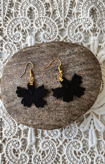 Boucles d'oreilles bohème dentelle