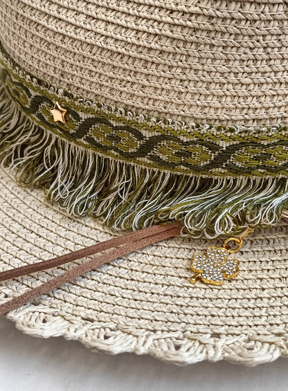 Chapeau panama bohème