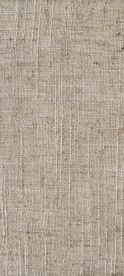 Set de 4 serviettes en lin brodé "fleurs Burgundy"