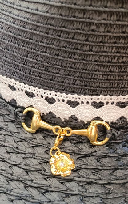 Chapeau panama noir