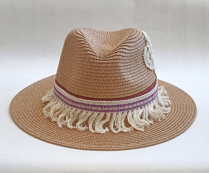 Chapeau panama bohème