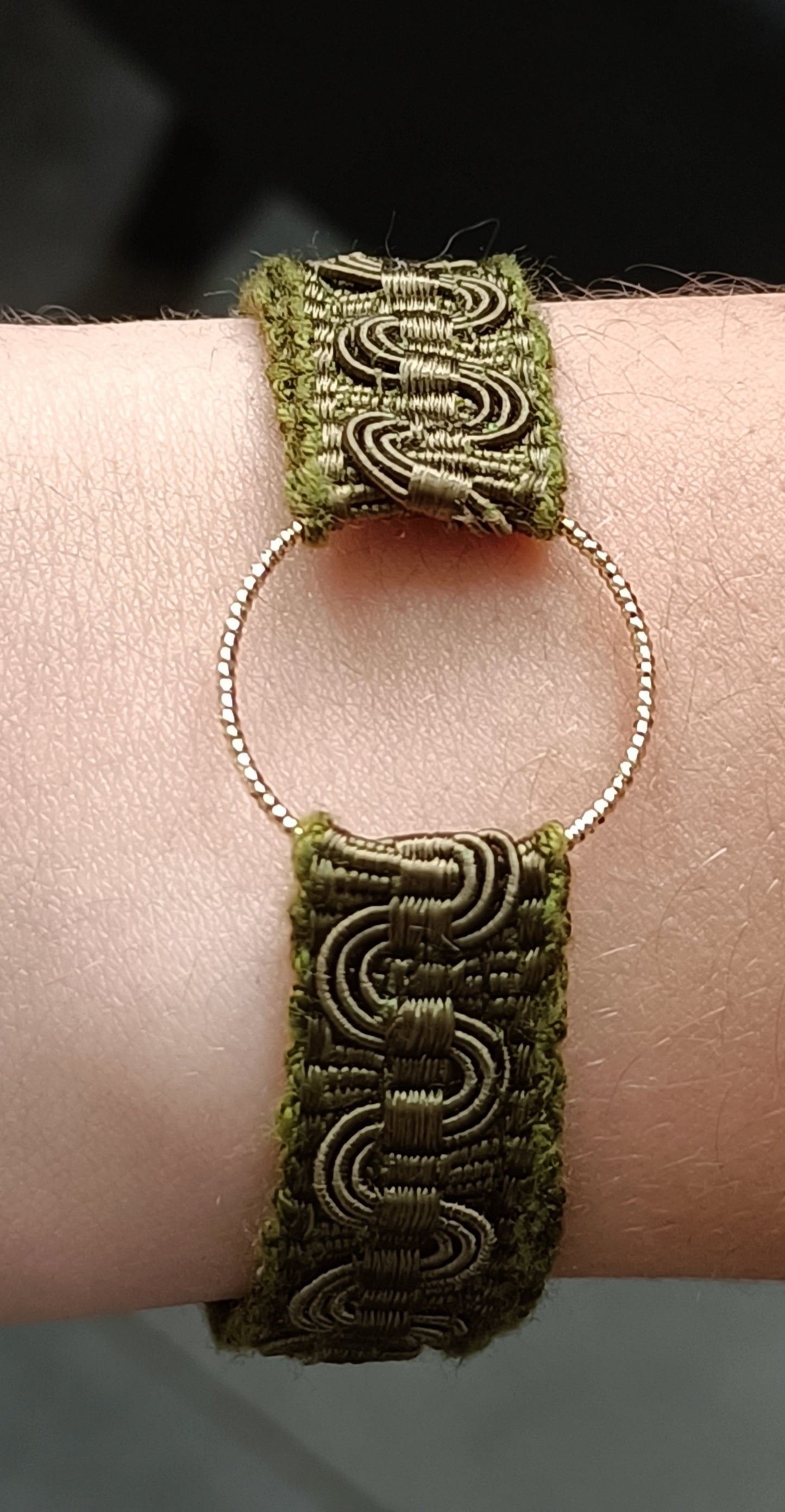 Bracelet Vintage Tempora - Kaki
