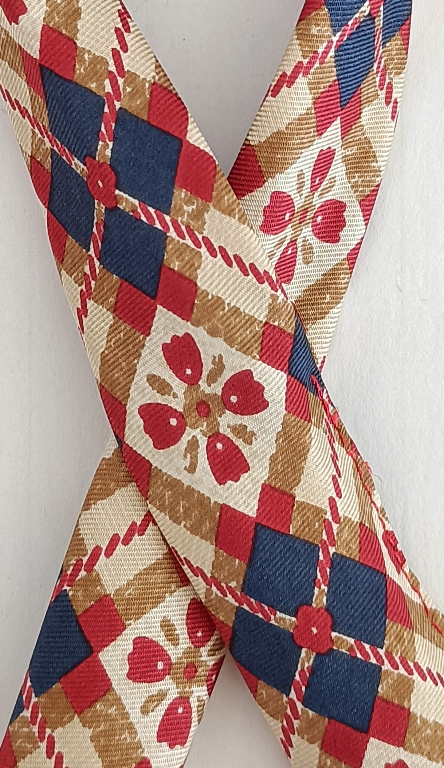 Ruban soie pour bracelet et manchette