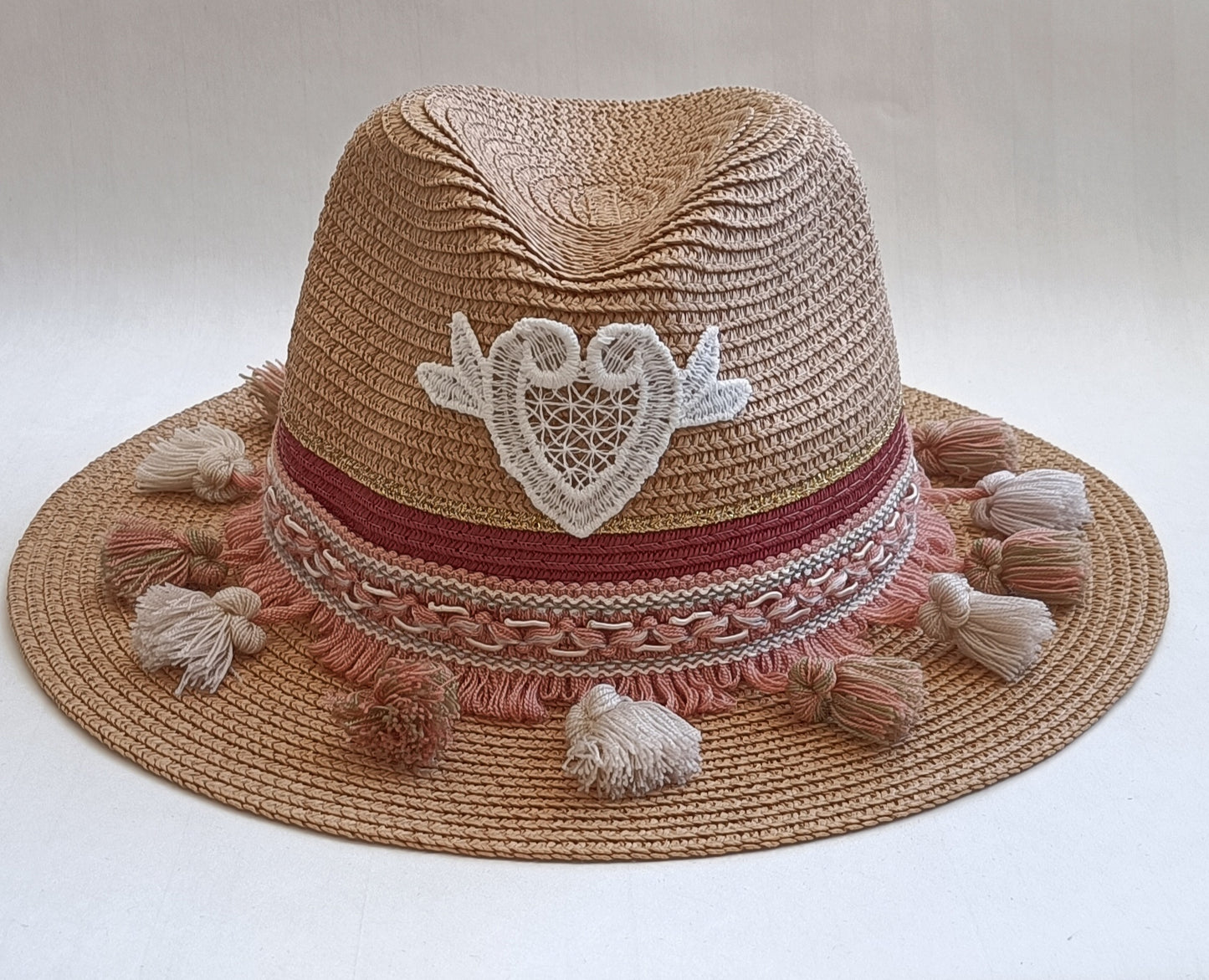 Chapeau panama bohème
