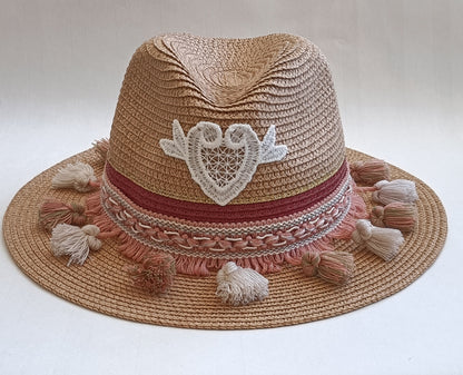 Chapeau panama bohème