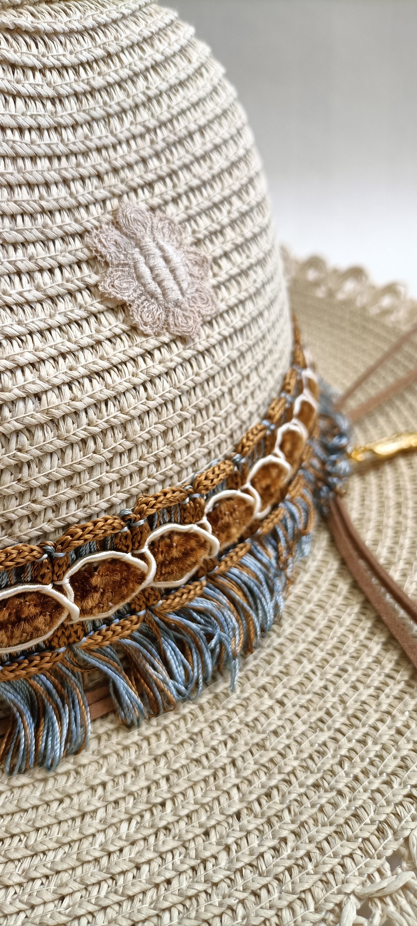 Chapeau panama bohème