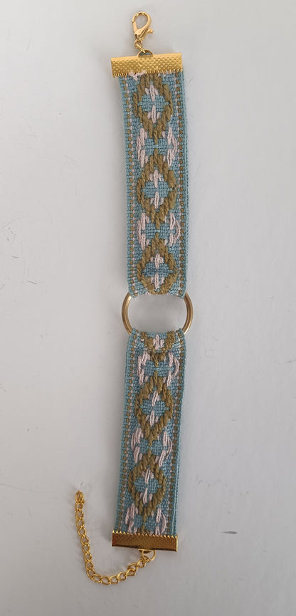 Bracelet Vintage Tempora - Bleu/Vert