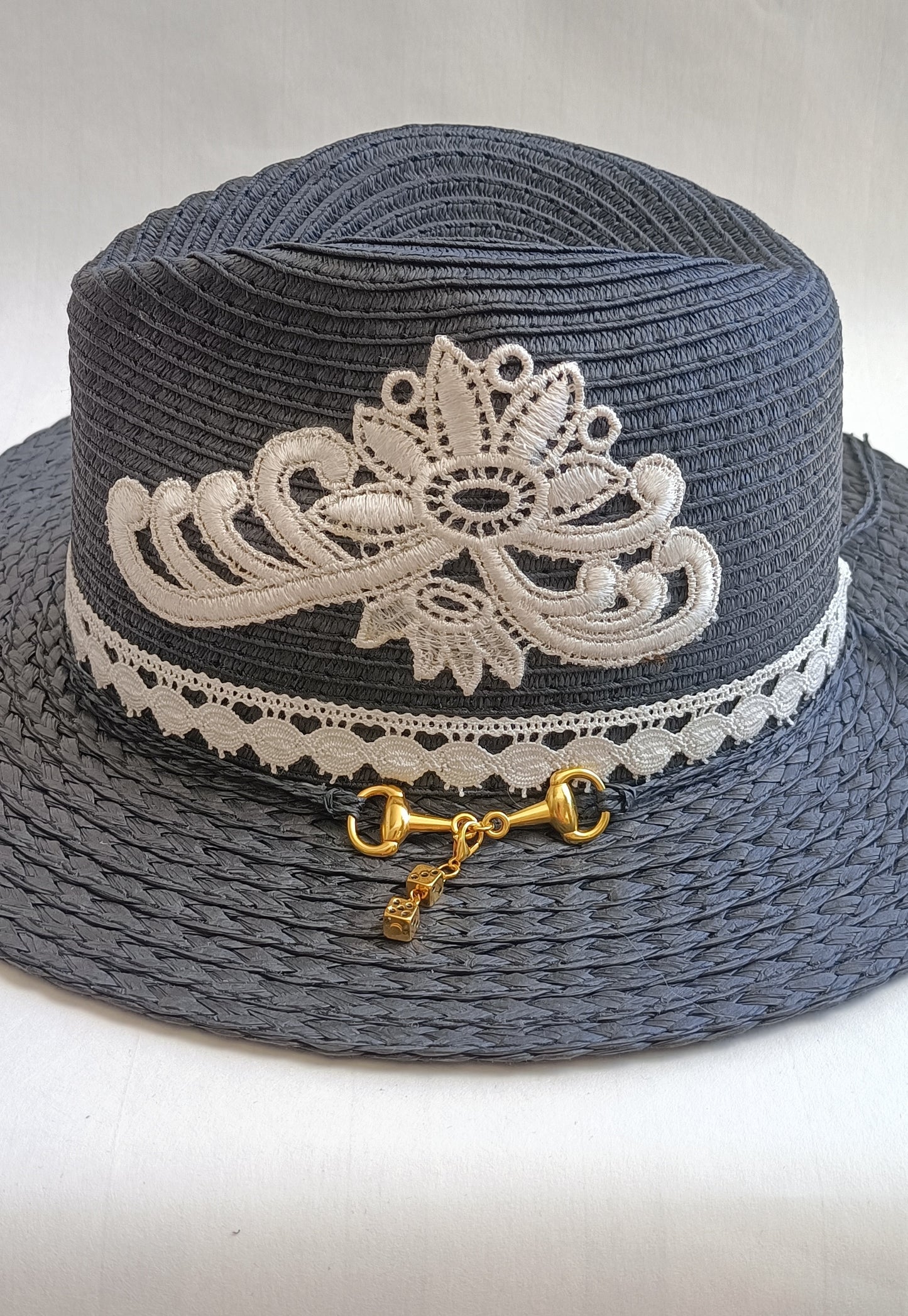 Chapeau panama noir