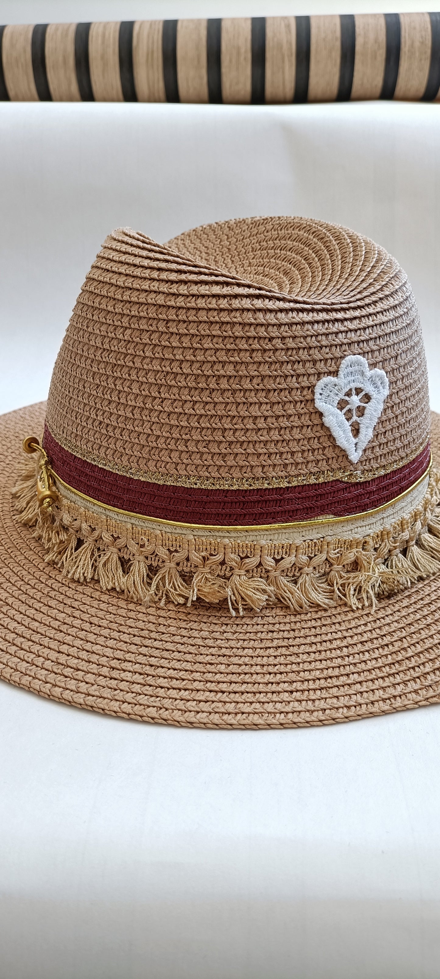 Chapeau panama bohème