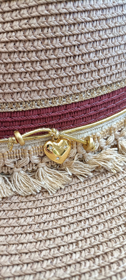 Chapeau panama bohème