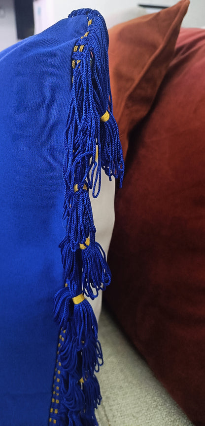 Coussin Œil Bleu & Bleu Klein