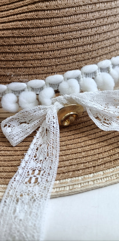 Chapeau panama bohème