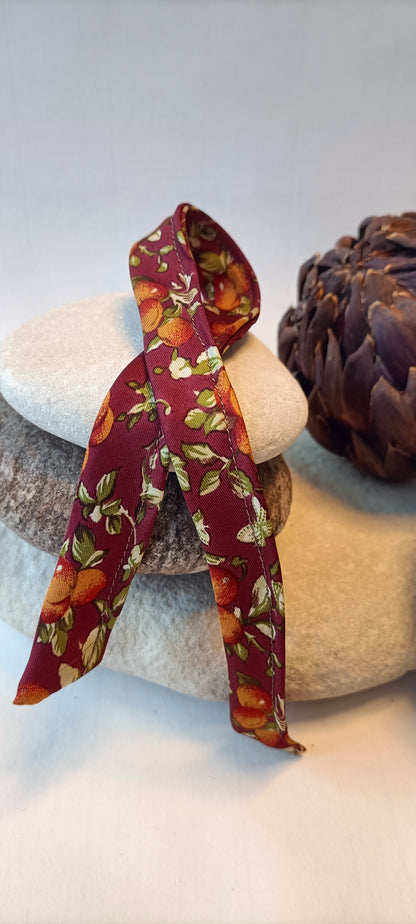 Ruban soie pour bracelet et manchette