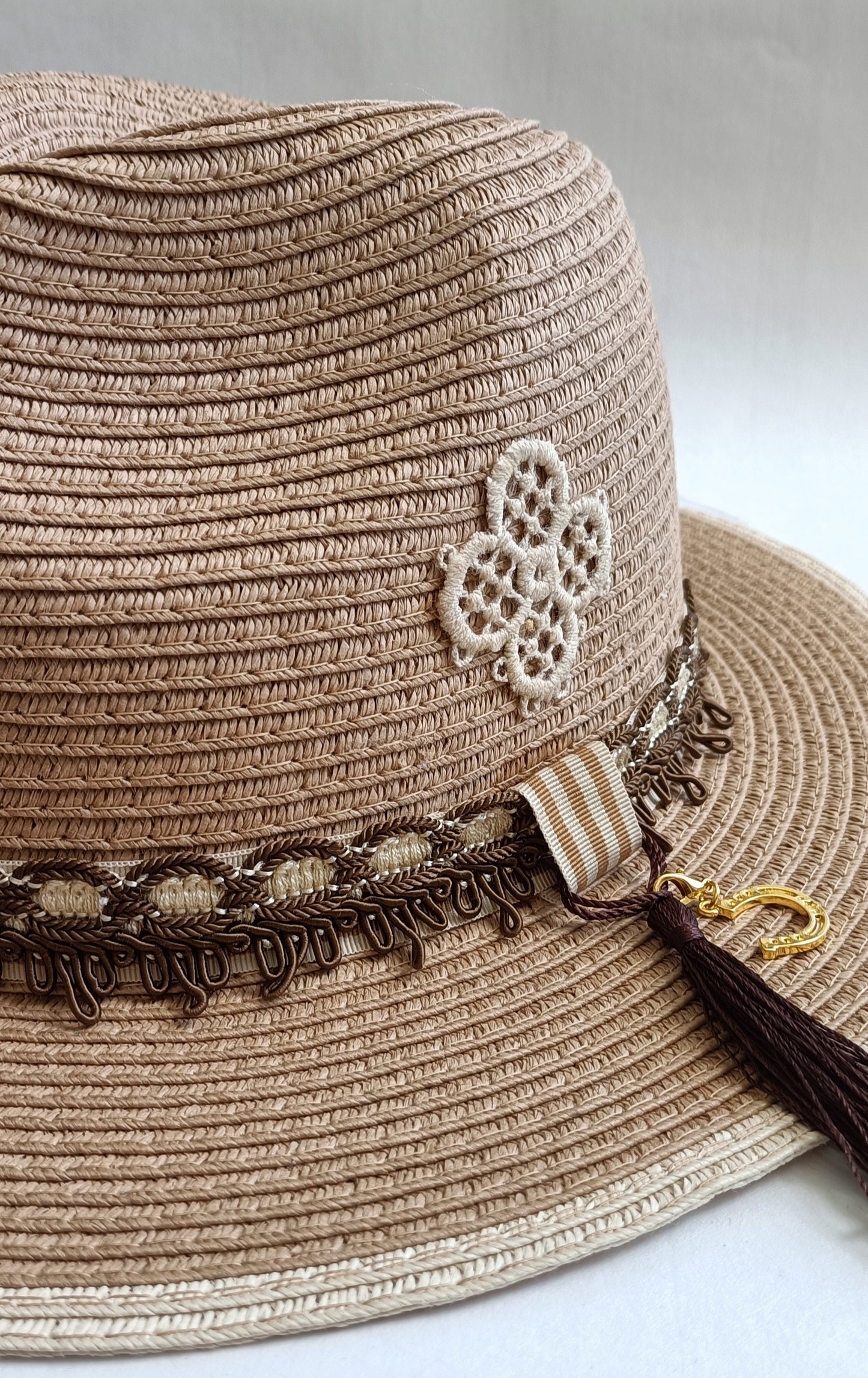 Chapeau panama bohème