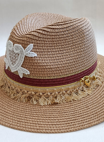 Chapeau panama bohème