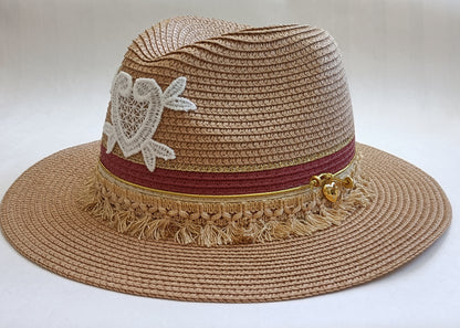Chapeau panama bohème