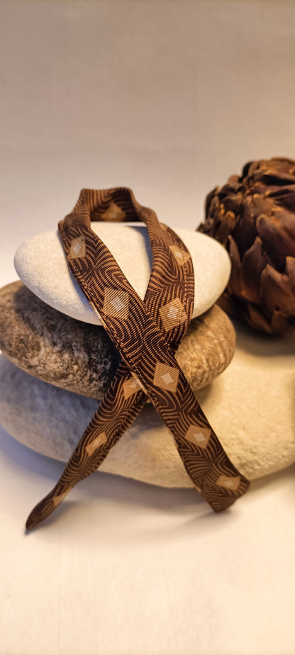 Ruban soie pour bracelet et manchette