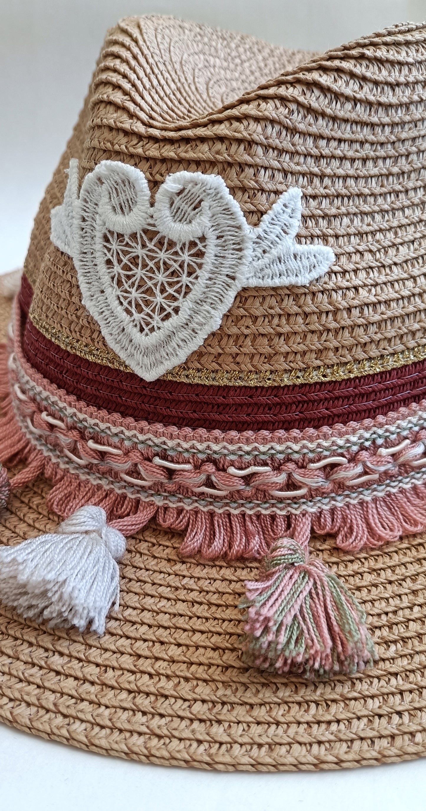 Chapeau panama bohème