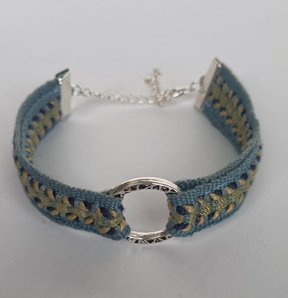 Bracelet Vintage Tempora - Bleu/Vert