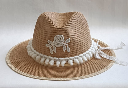 Chapeau panama bohème