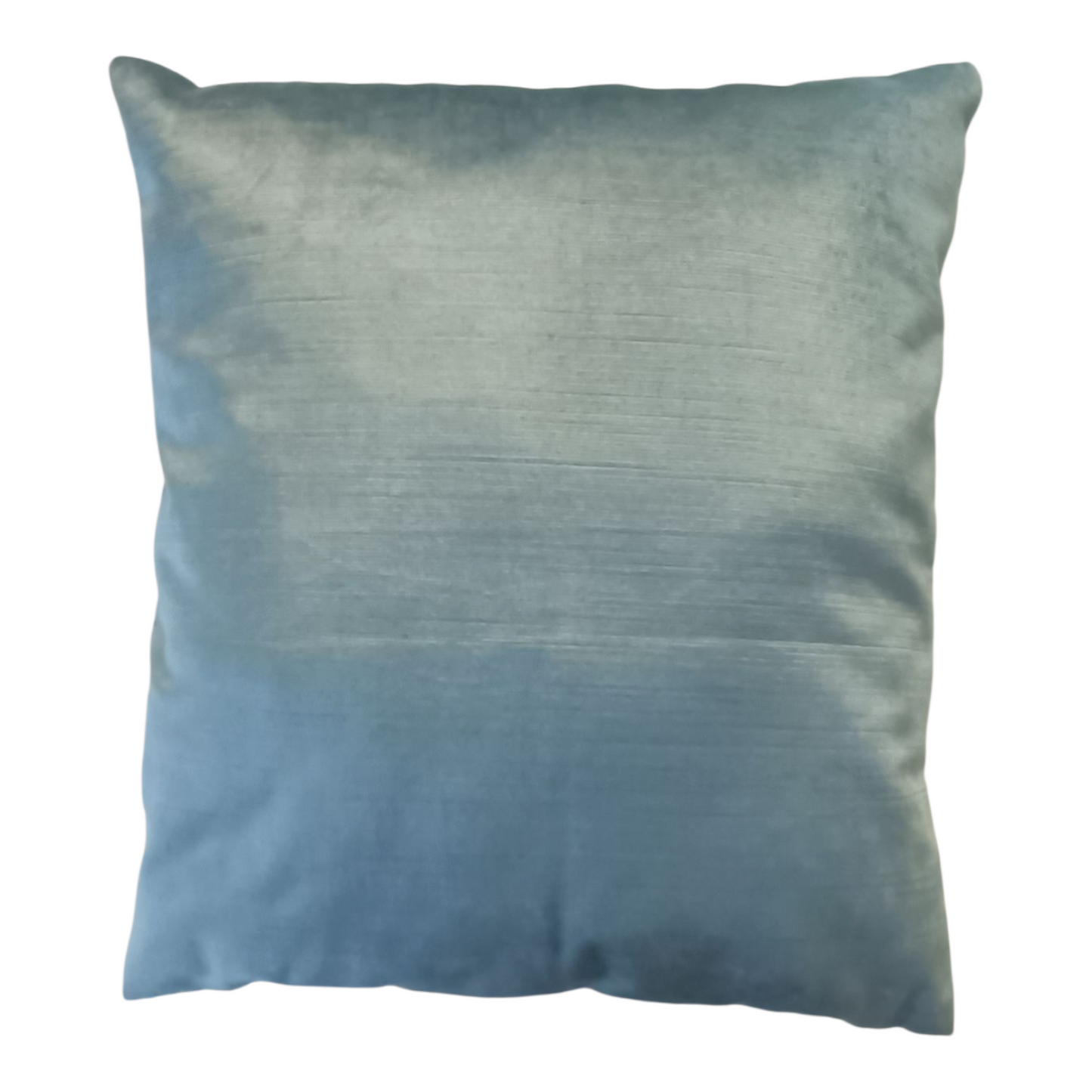 Coussin motifs marins et velours bleu