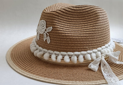 Chapeau panama bohème