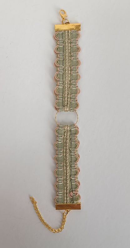 Bracelet Vintage Tempora - Vert/Rose