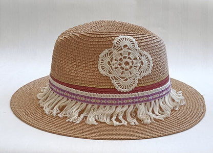 Chapeau panama bohème